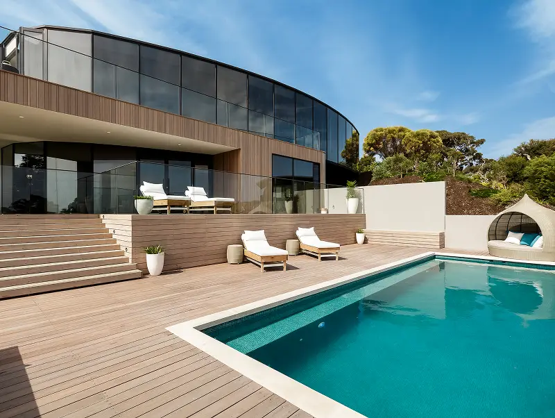 poolside
